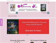 Tablet Screenshot of affectionately-yours.com
